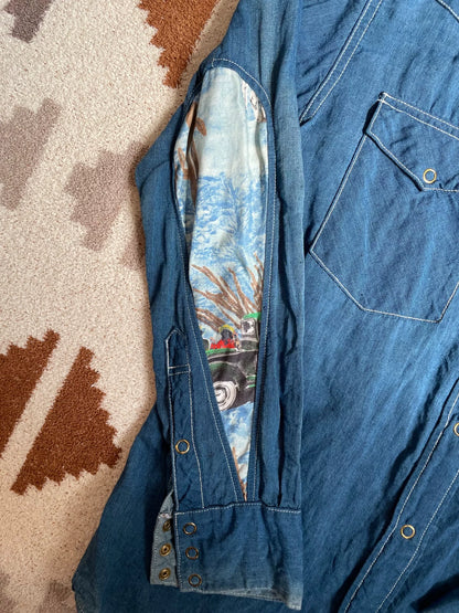 visvim Water Drop Denim Shirt