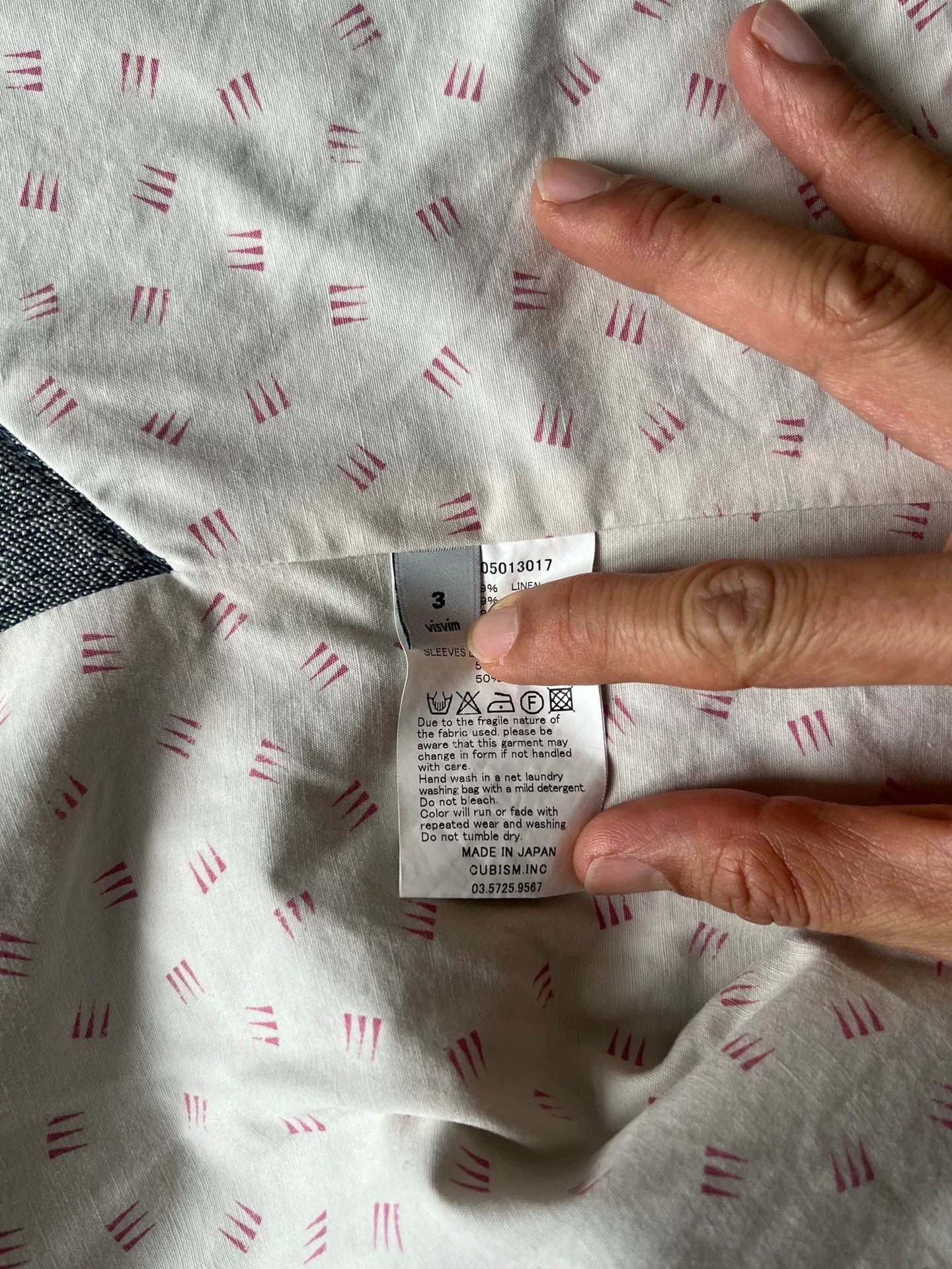 visvim Gray Blazer with Black Buttons