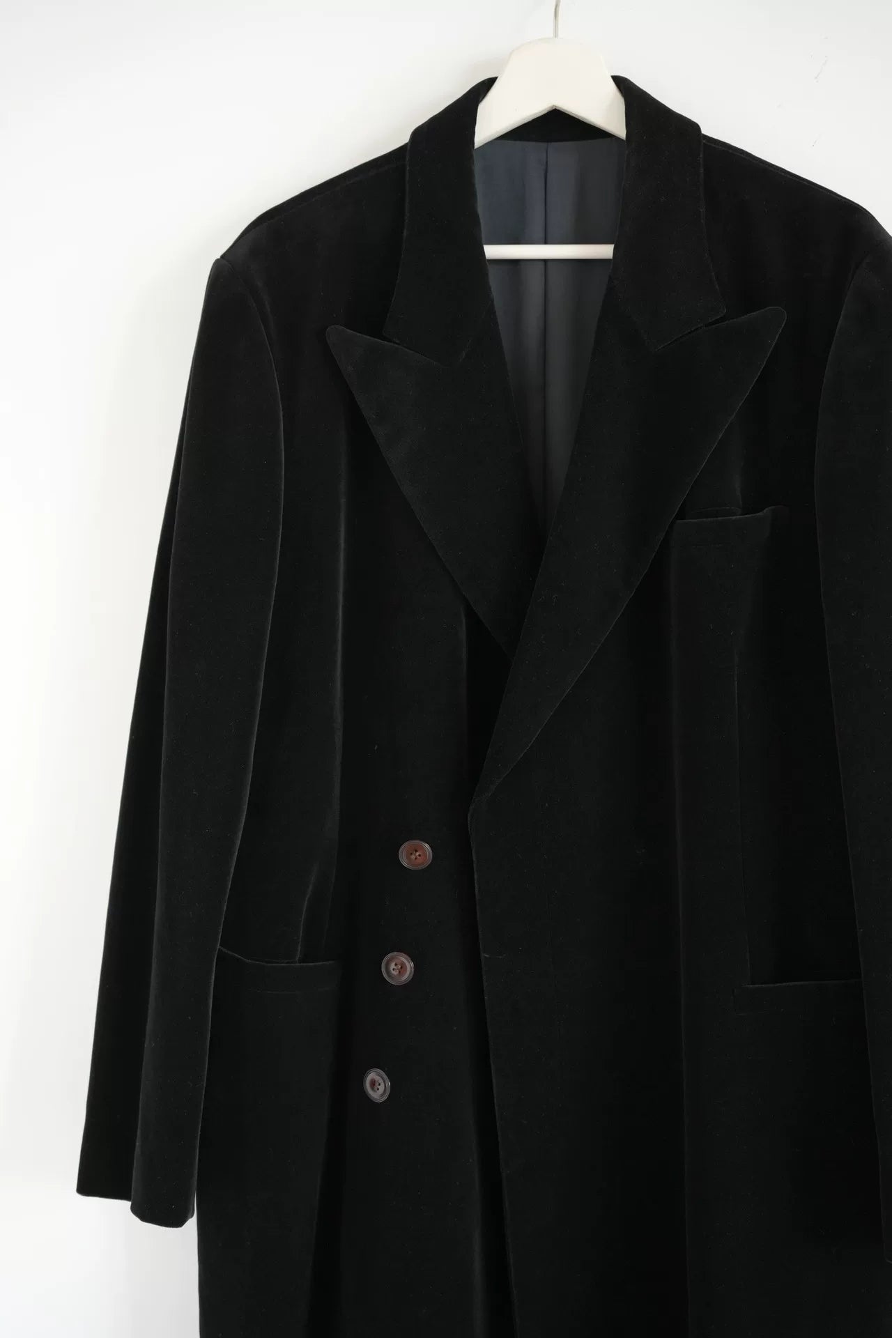 Jean Paul Gaultier Velvet Long Coat