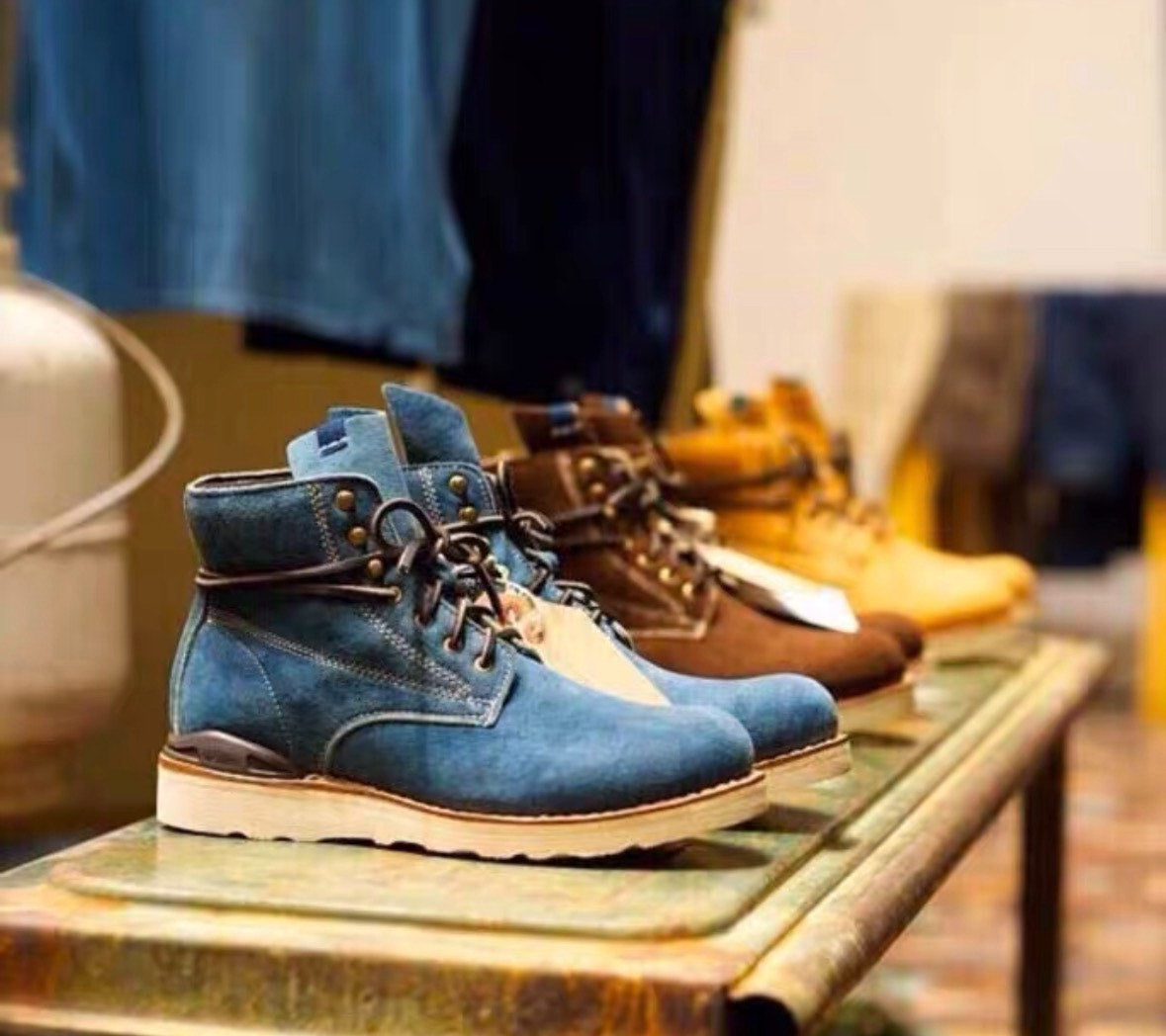 visvim 12AW ICT Virgil Mud-Dyed Boots