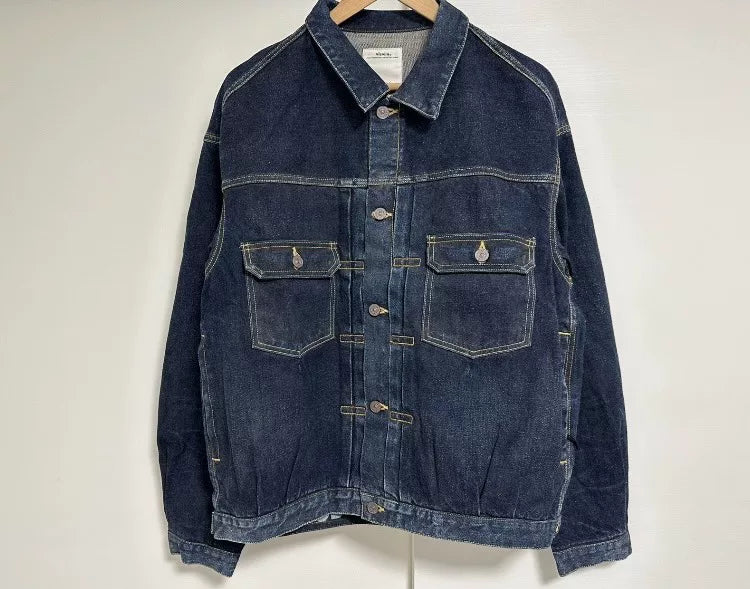 visvim 23AW 101XX Mud-Dyed Denim Jacket