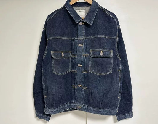 visvim 23AW 101XX Mud-Dyed Denim Jacket