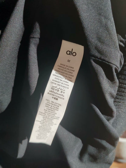 ALO Yoga Black Pilot Jacket