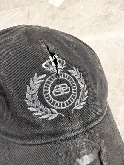 Balenciaga Distressed Duckbill Cap