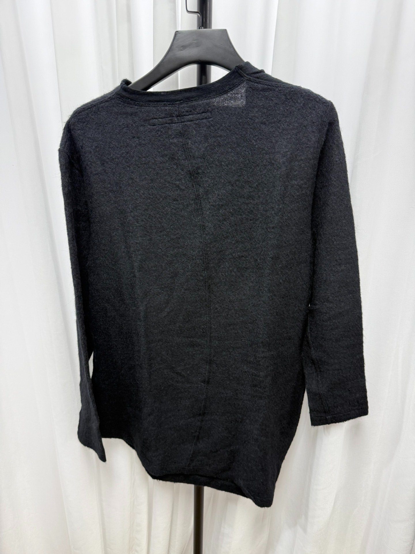 Julius 7 Plush Scarf Collar Longsleeve
