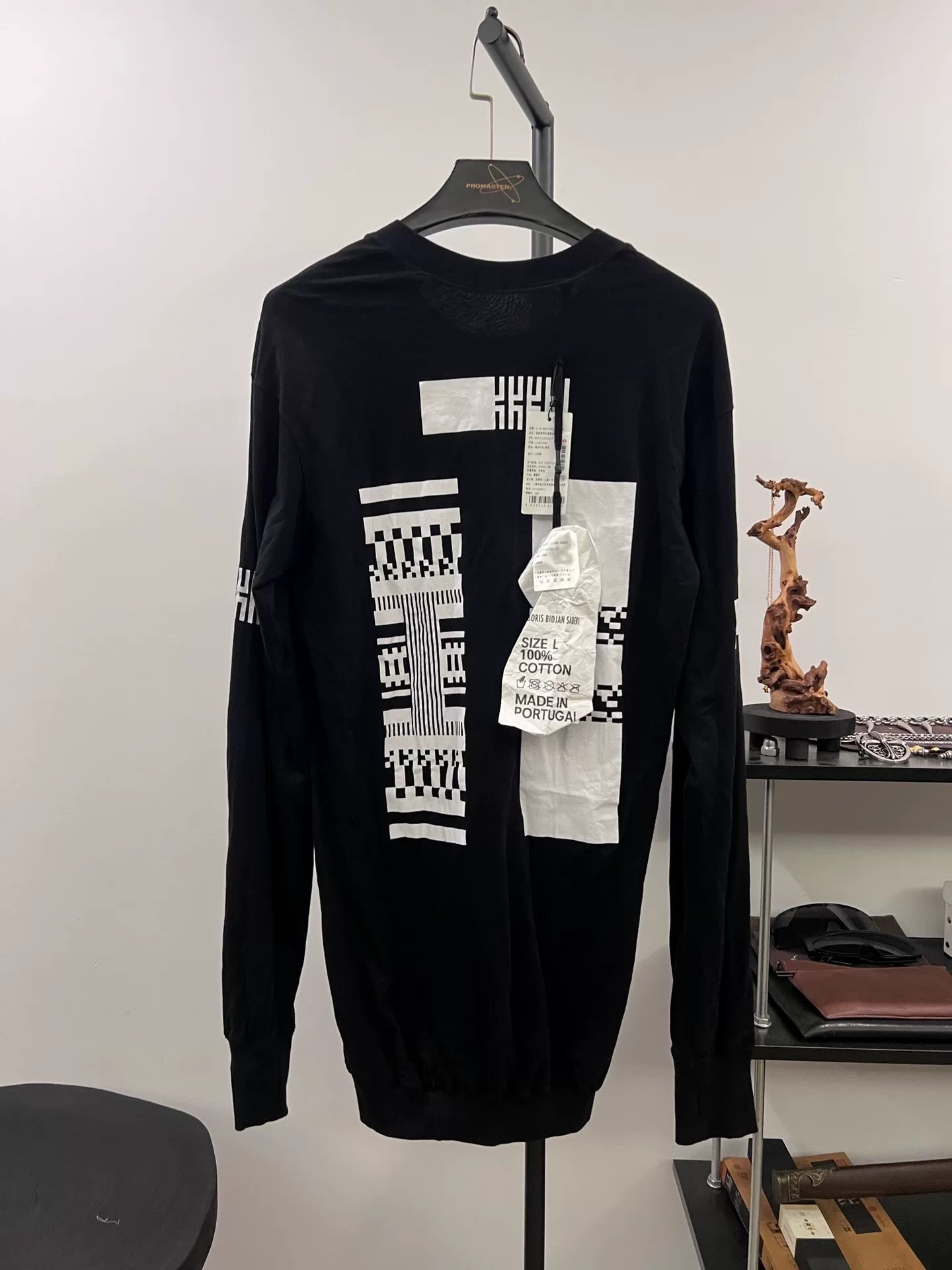 Boris Bidjan Saberi 11by BBS Long-Sleeve T-Shirt