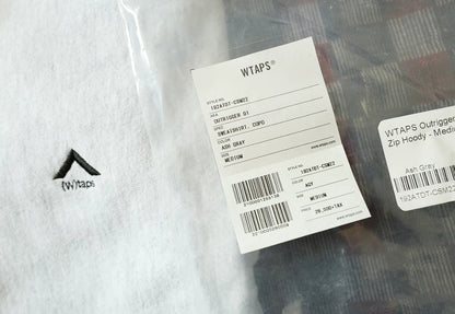 wtaps outriggers half-zip sweatshirt hoodie