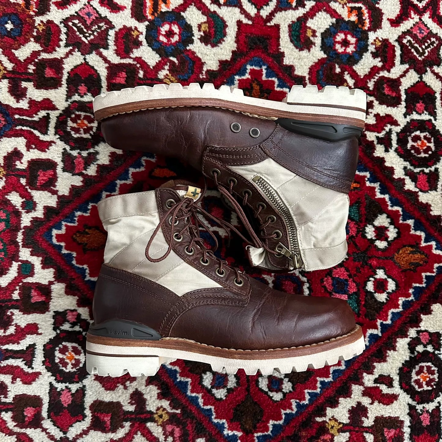 Visvim 7-Hole Folk Work Boots Size 8.5