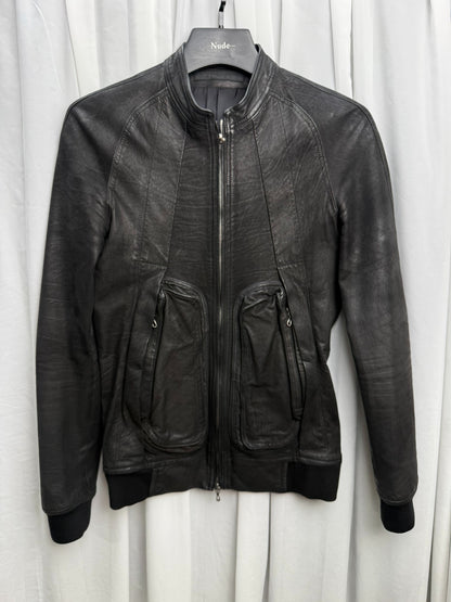 Julius 7 3D Pocket Leather Jacket