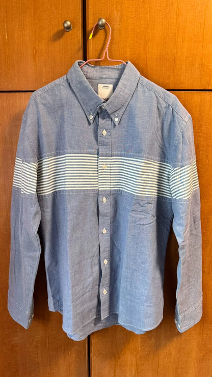 Visvim Blue Striped Movie Shirt