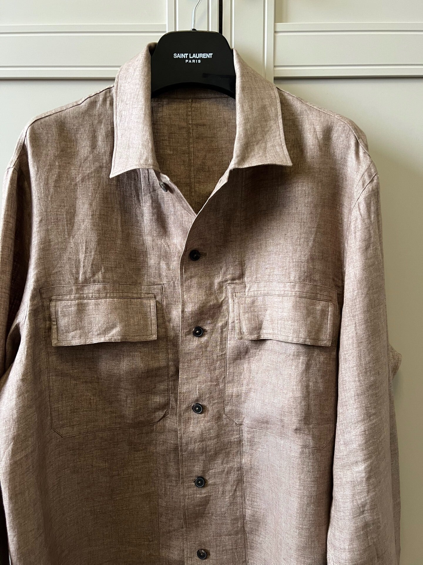 Ermenegildo Zegna Linen Overshirt Size M