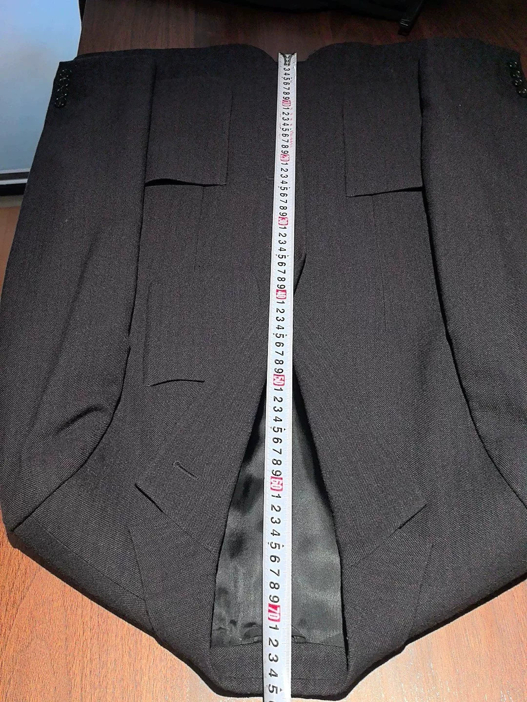 RAF SIMONS Black Wool Suit Set