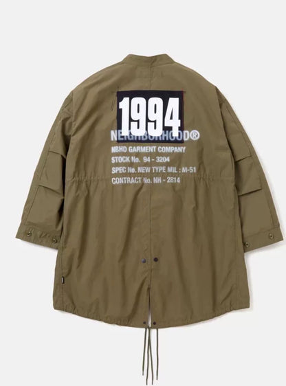 neighborhood 23aw m-51 oversized coat