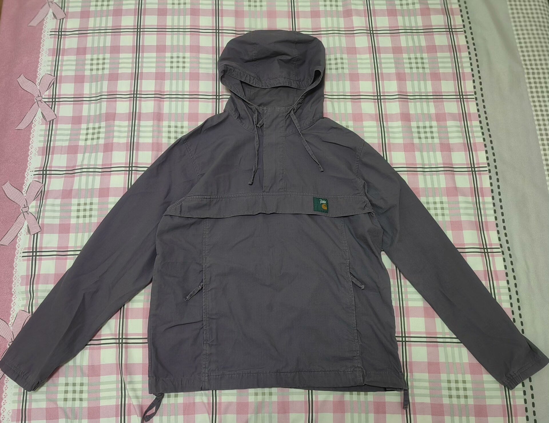 patta x carhartt nimbus pullover jacket