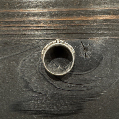Chrome Hearts 925 Silver Keeper Ring Narrow