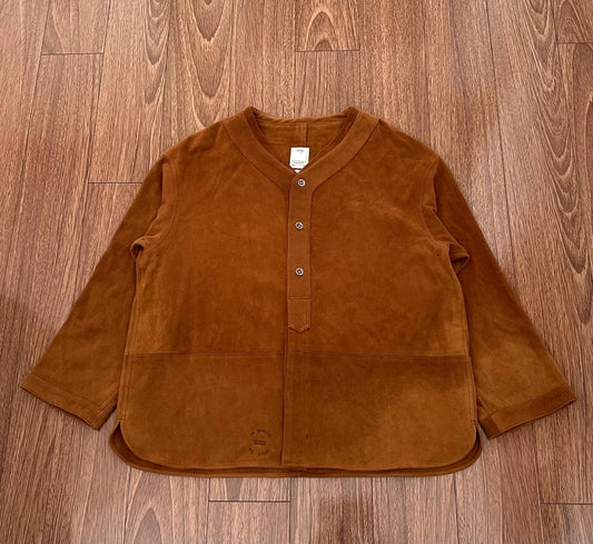 visvim dugout jkt deerskin baseball jacket