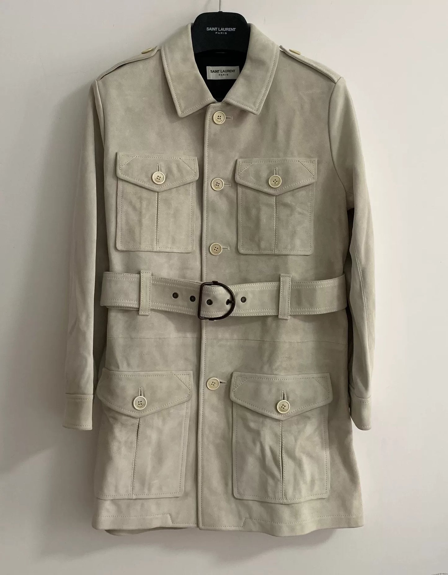 Saint Laurent SLP 20SS Runway Suede Jacket