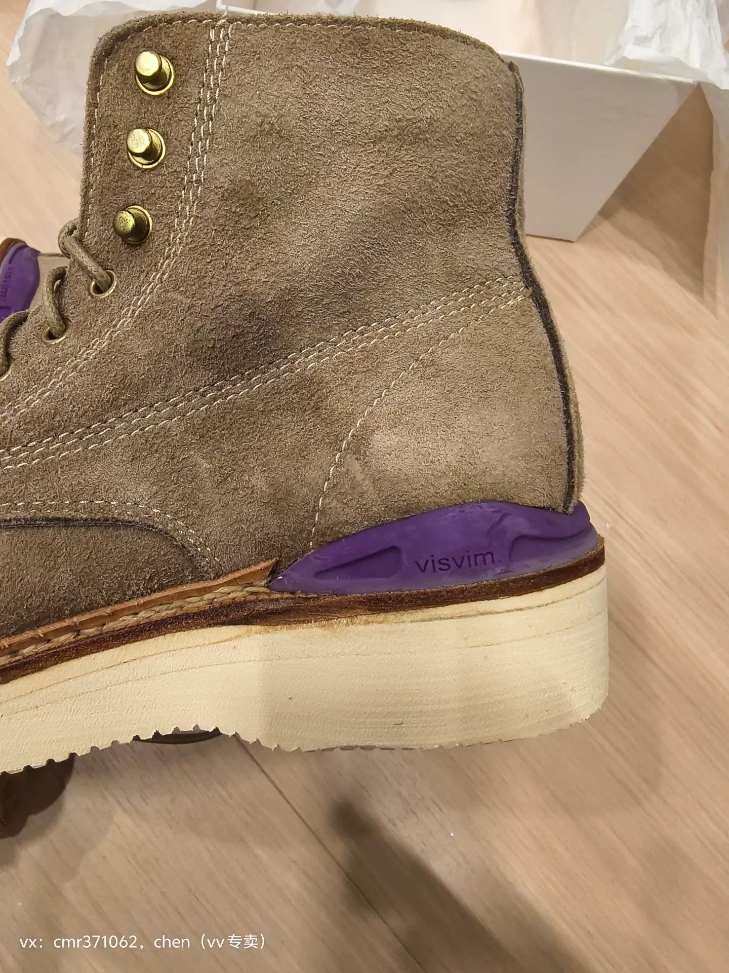 VISVIM 12AW SPOT VIRGIL BOOTS FOLK