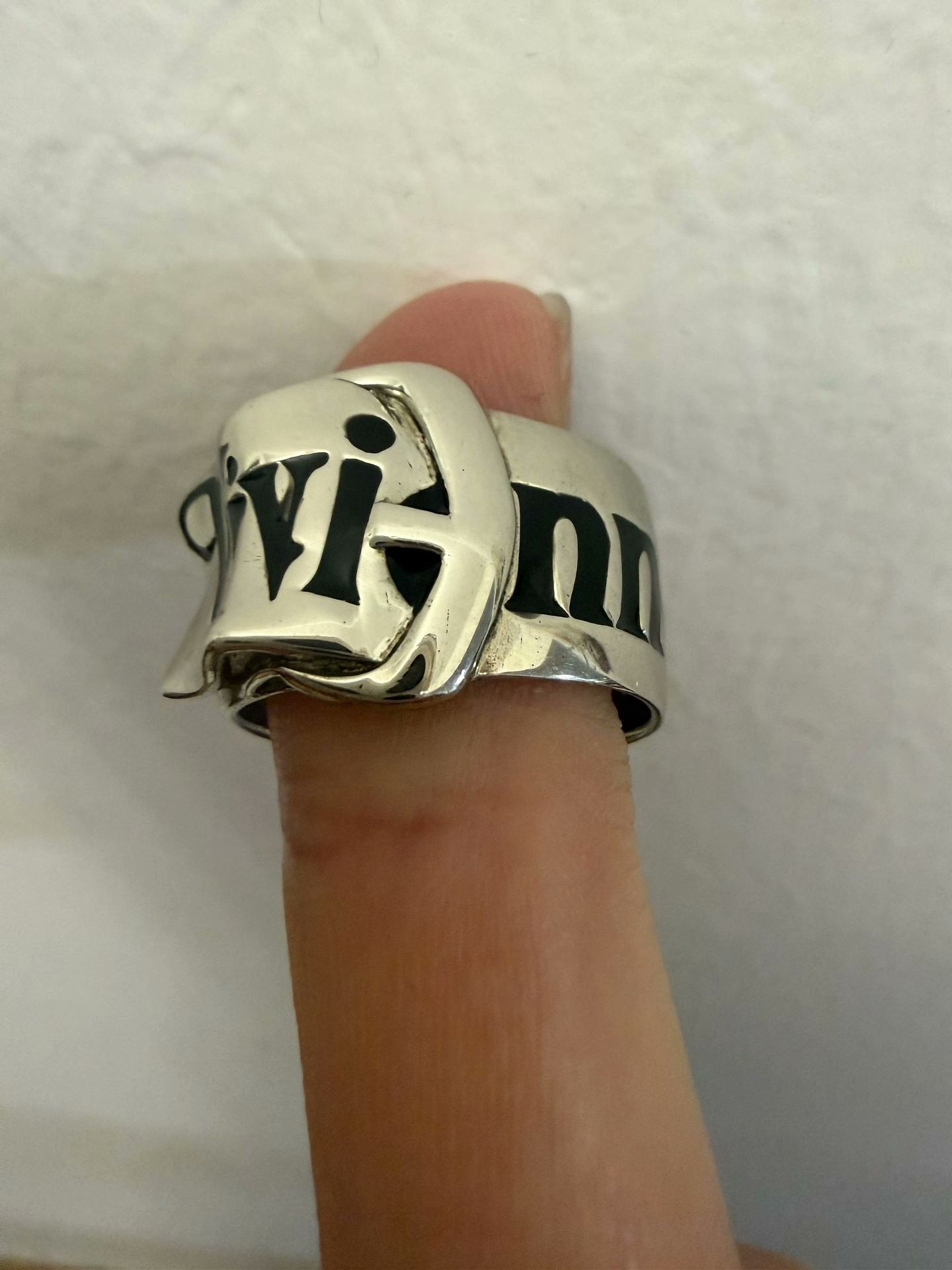 Vivienne Westwood Saturn Belt Buckle Ring