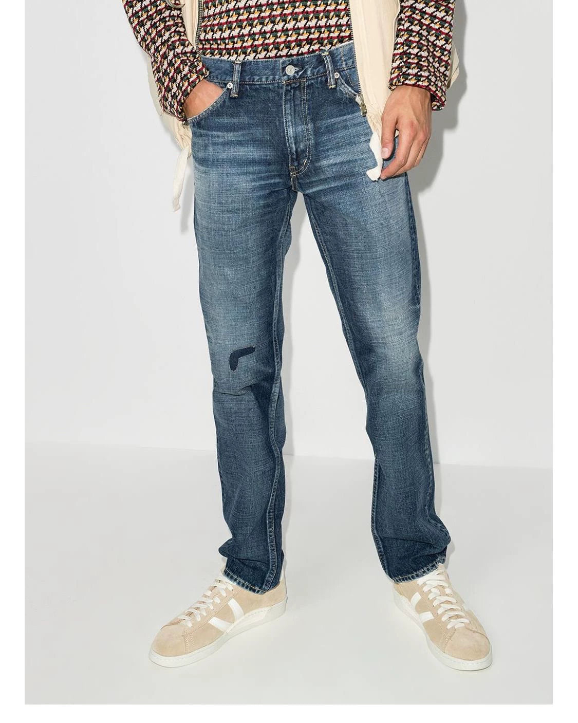VISVIM Social Sculpture 03 Damaged Jeans