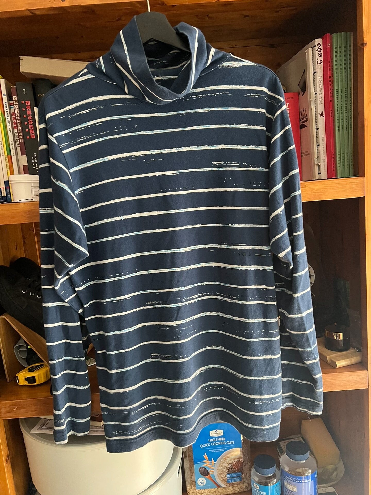 porter classic artist border turtleneck shirt