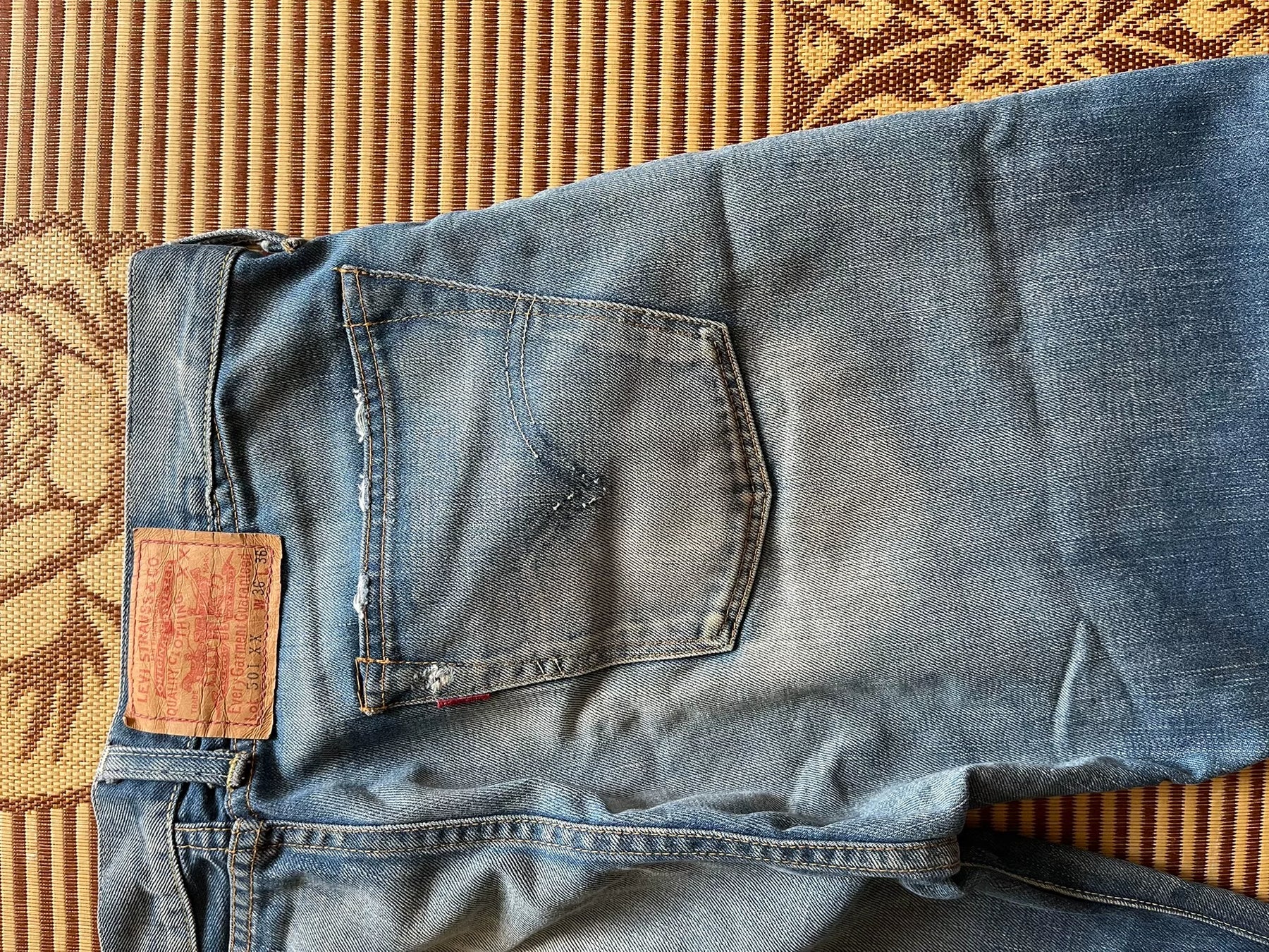 Levi's LVC 55501-0073 Distressed Jeans