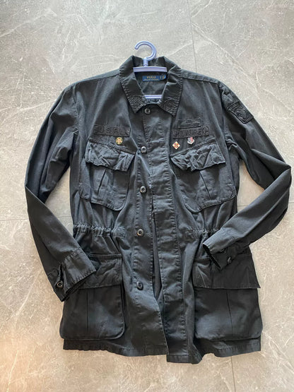 black military style M65 jacket