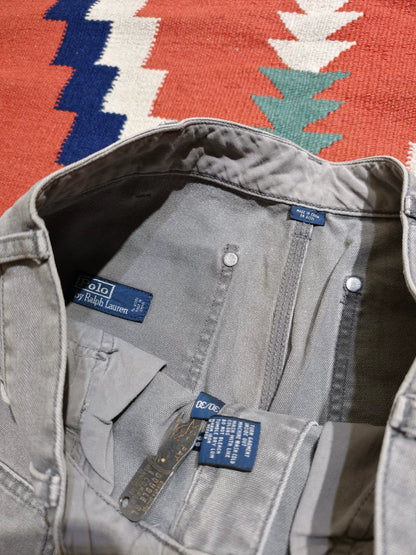 Ralph Lauren Distressed Logger Pants
