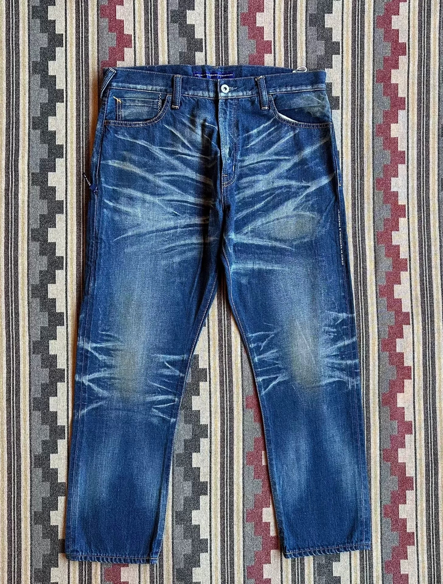 vintage distressed denim by vanquish fragment
