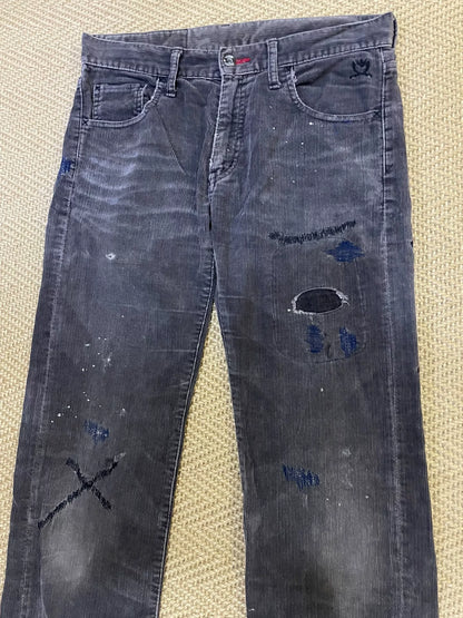 NEIGHBORHOOD Distressed Corduroy Casual Pants