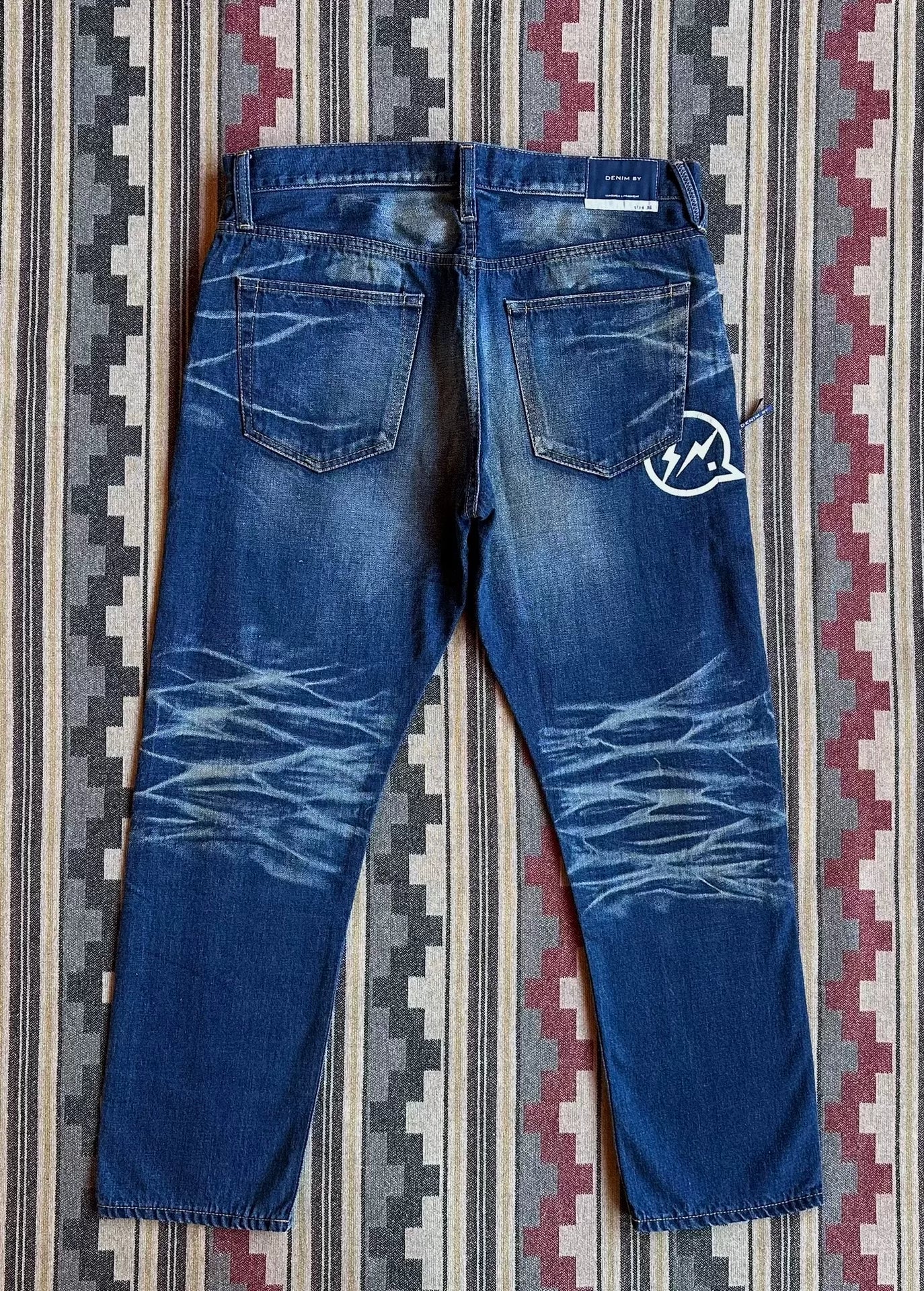 vintage distressed denim by vanquish fragment