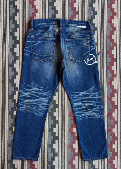 vintage distressed denim by vanquish fragment