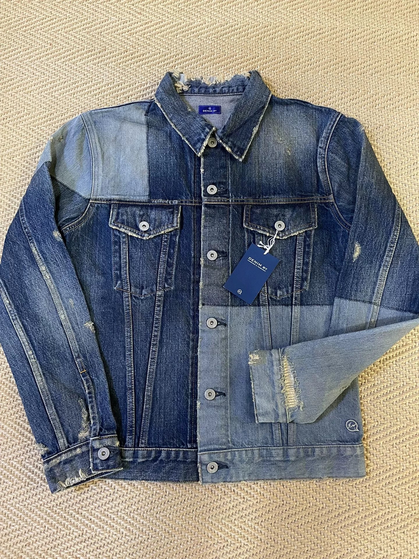 Vanquish Fragment Lightning Denim Jacket