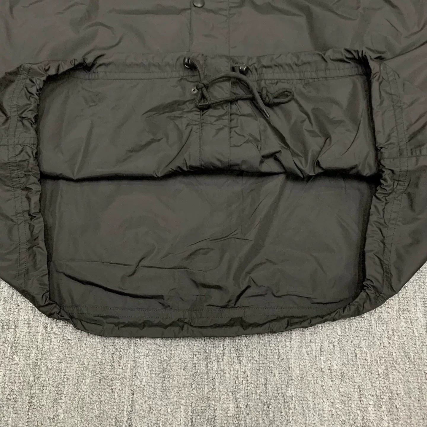 black nylon windbreaker jacket by Balenciaga