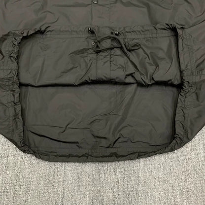 black nylon windbreaker jacket by Balenciaga