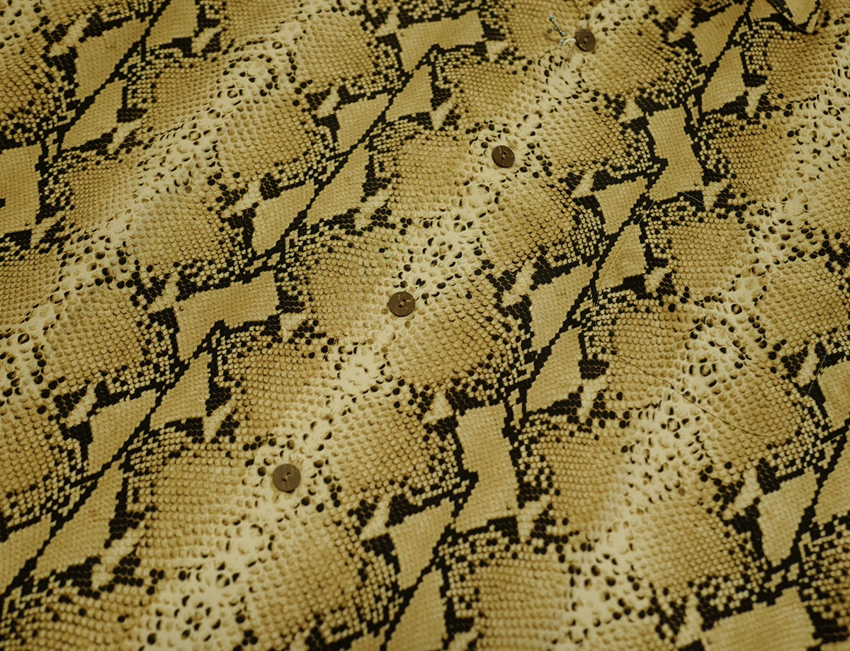 WACKO MARIA Python Hawaiian Shirt