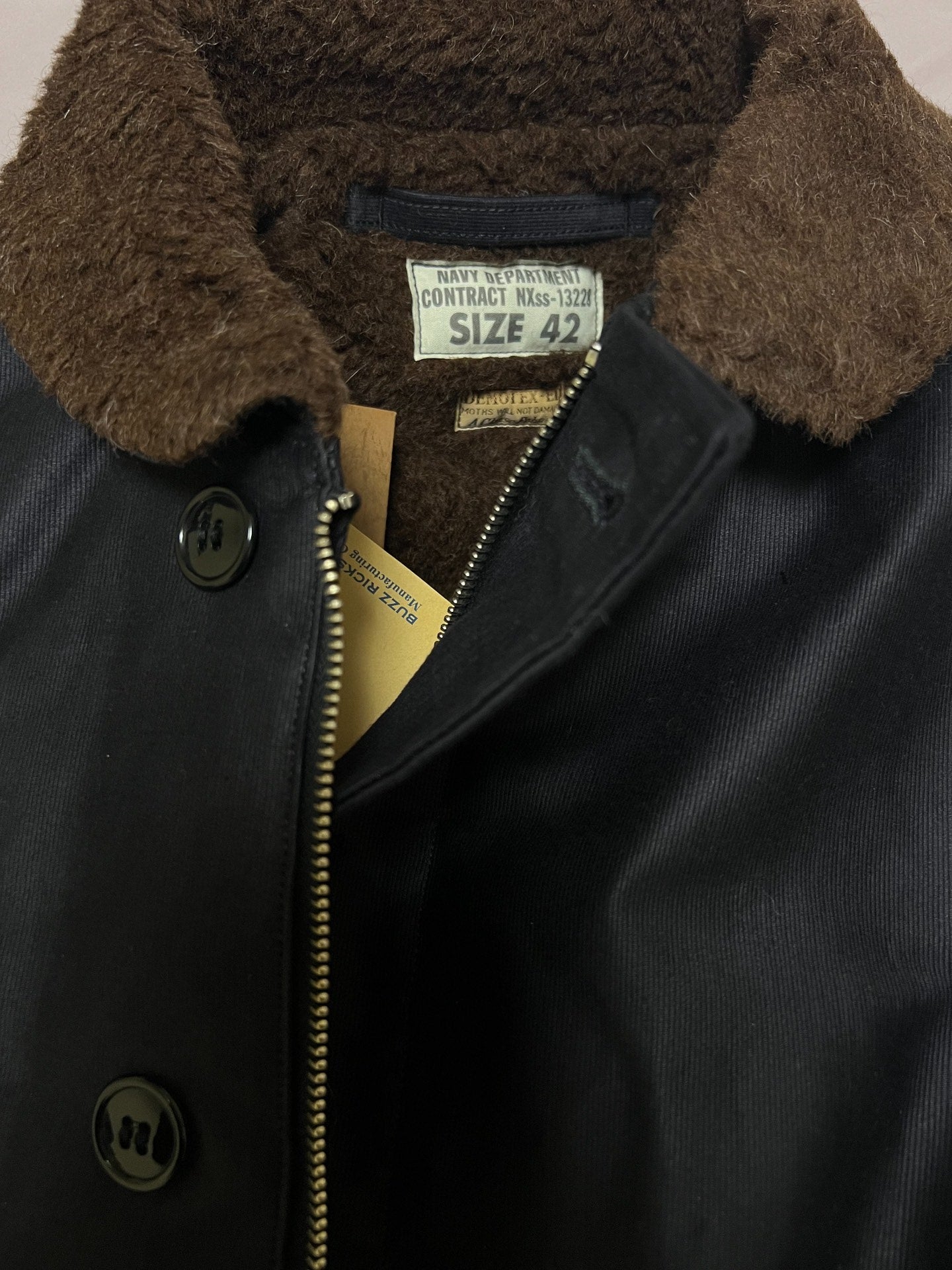Buzz Rickson's N1 Alpaca Military Jacket