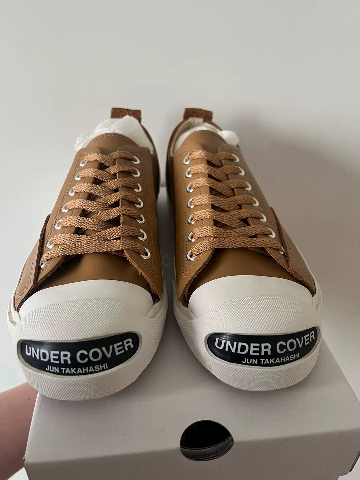 UNDERCOVER 24AW Leather Low-Top Sneakers