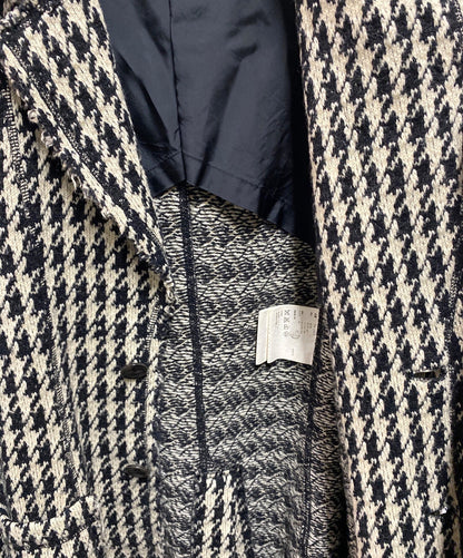 COMME des GARCONS Houndstooth Knit Jacket