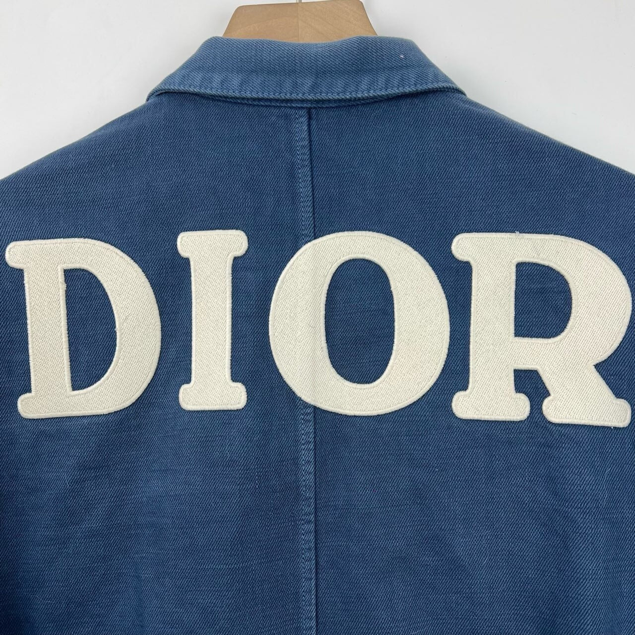 Dior 1947 Embroidered Logo Denim Jacket