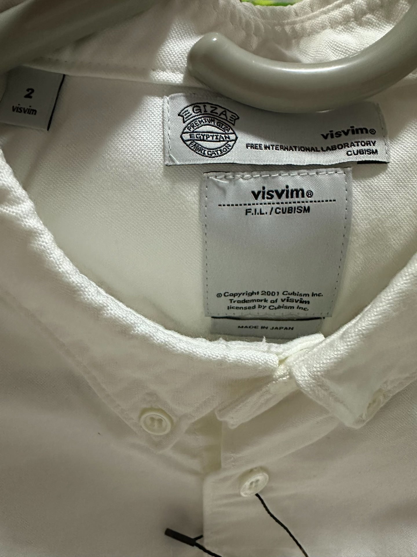 visvim Giza Cotton Vintage Fabric Shirt