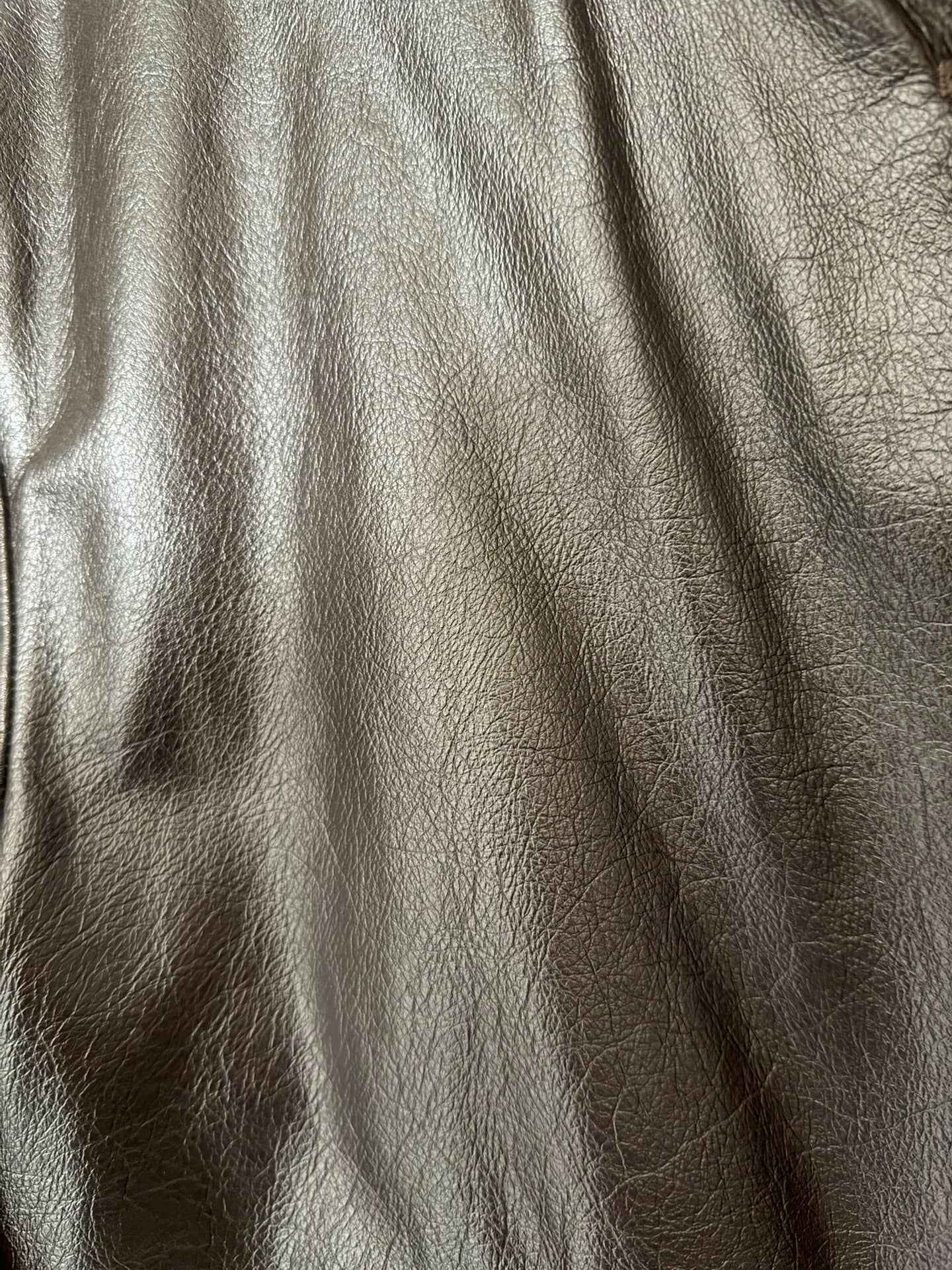 gucci leather and wool jacket in brown