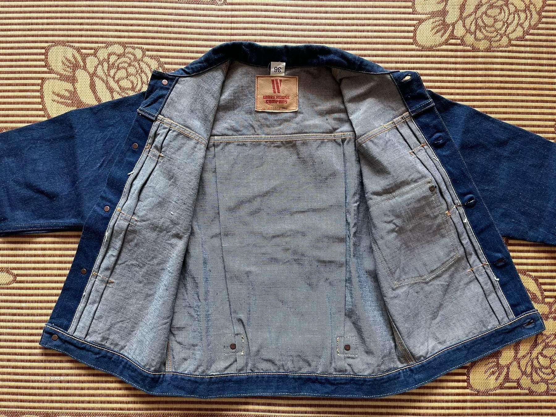 Warehouse 2001 Natural Indigo Jacket