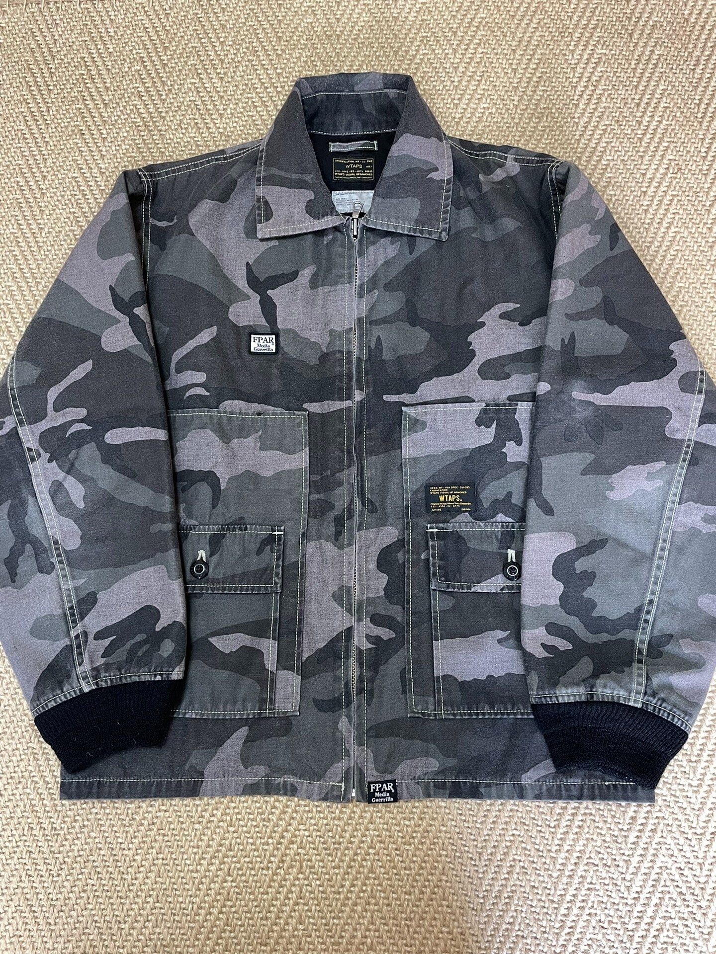WTAPS Park-Ing Jacket Camouflage Design