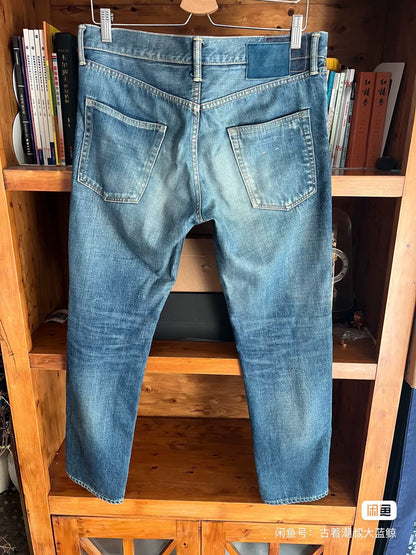visvim distressed denim pants for stylish looks