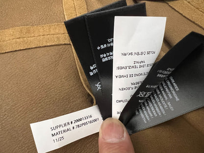 Ralph Lauren Sheepskin Leather Blazer