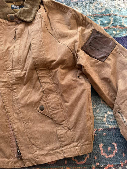 ralph lauren military style patchwork jacket