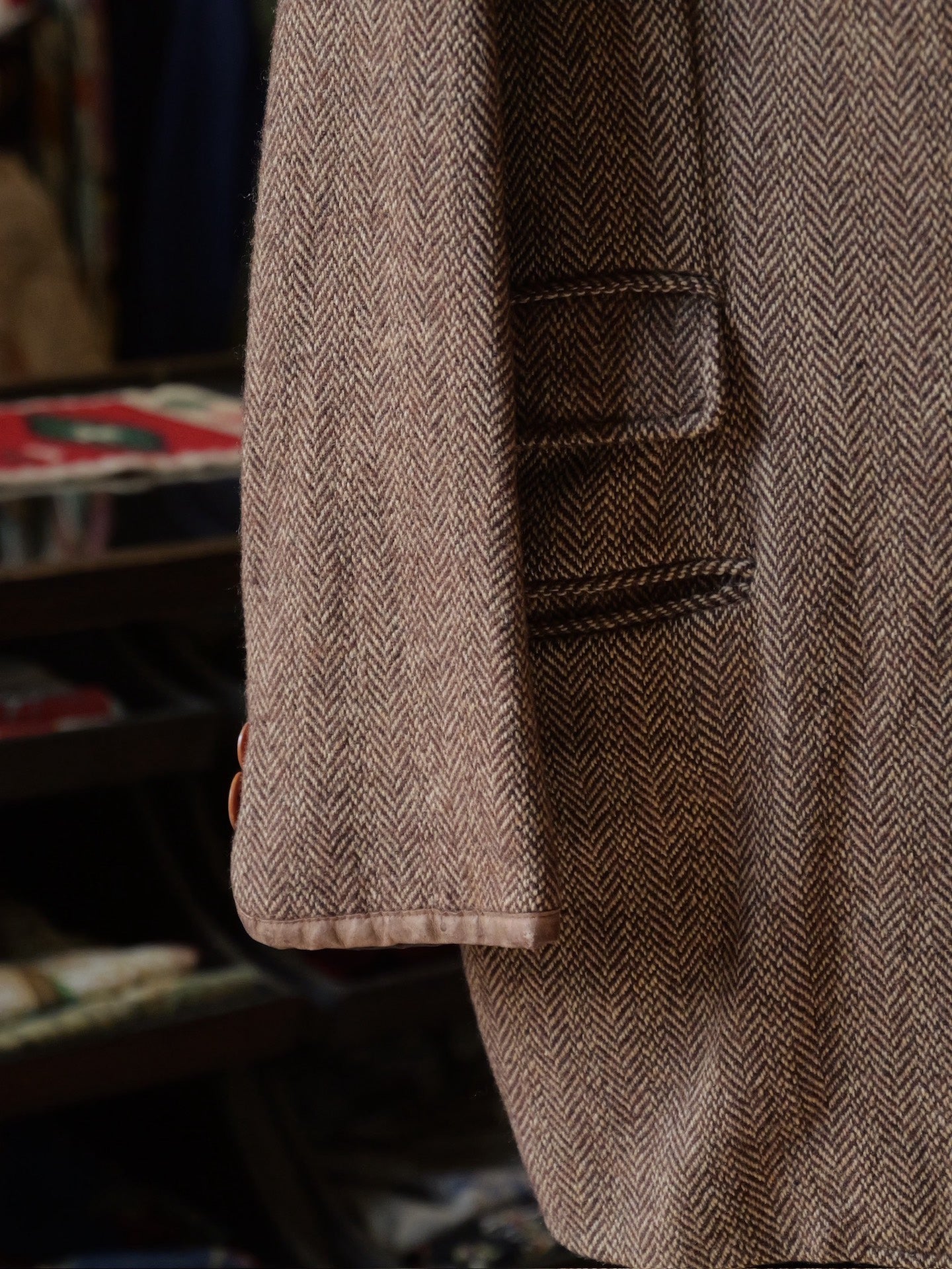 Ralph Lauren 1990s Country Knit Leather Suit