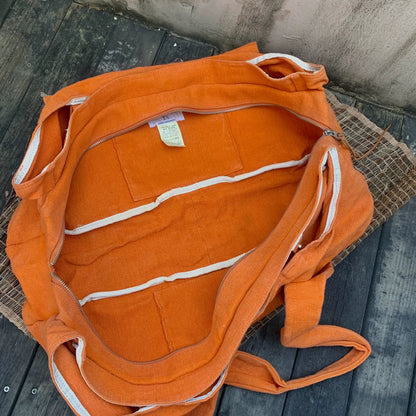 Yohji Yamamoto Y's 08s Orange Oversized Tote