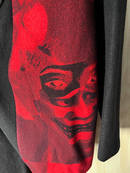 Yohji Yamamoto Red and Black Coat